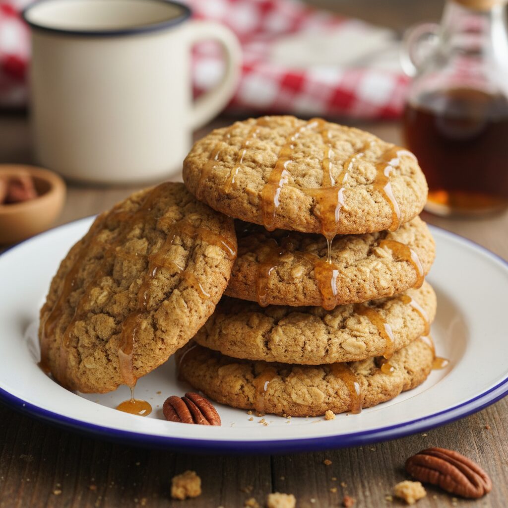 Maple Oatmeal Cookies — New Brunswick, Canada
