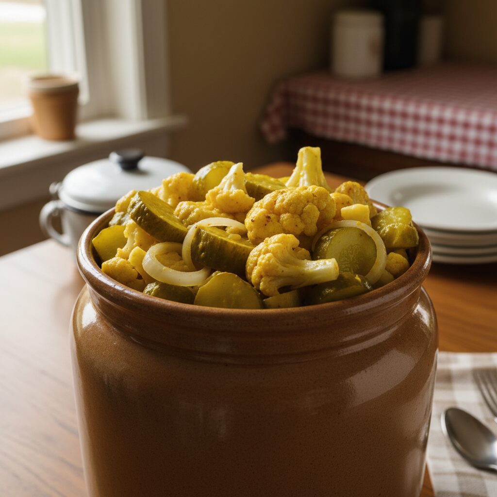 Mustard Pickles — New Brunswick, Canada