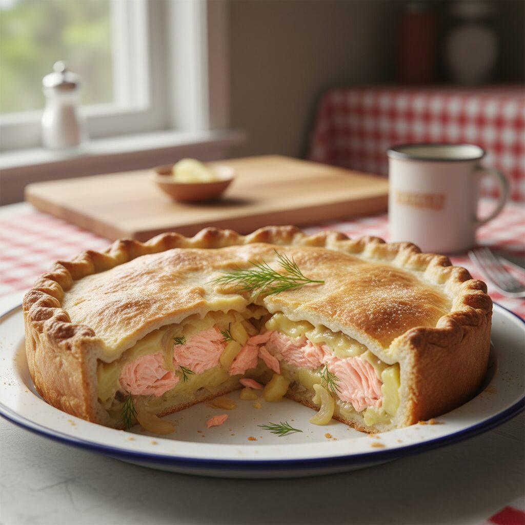 Salmon Pie — New Brunswick, Canada