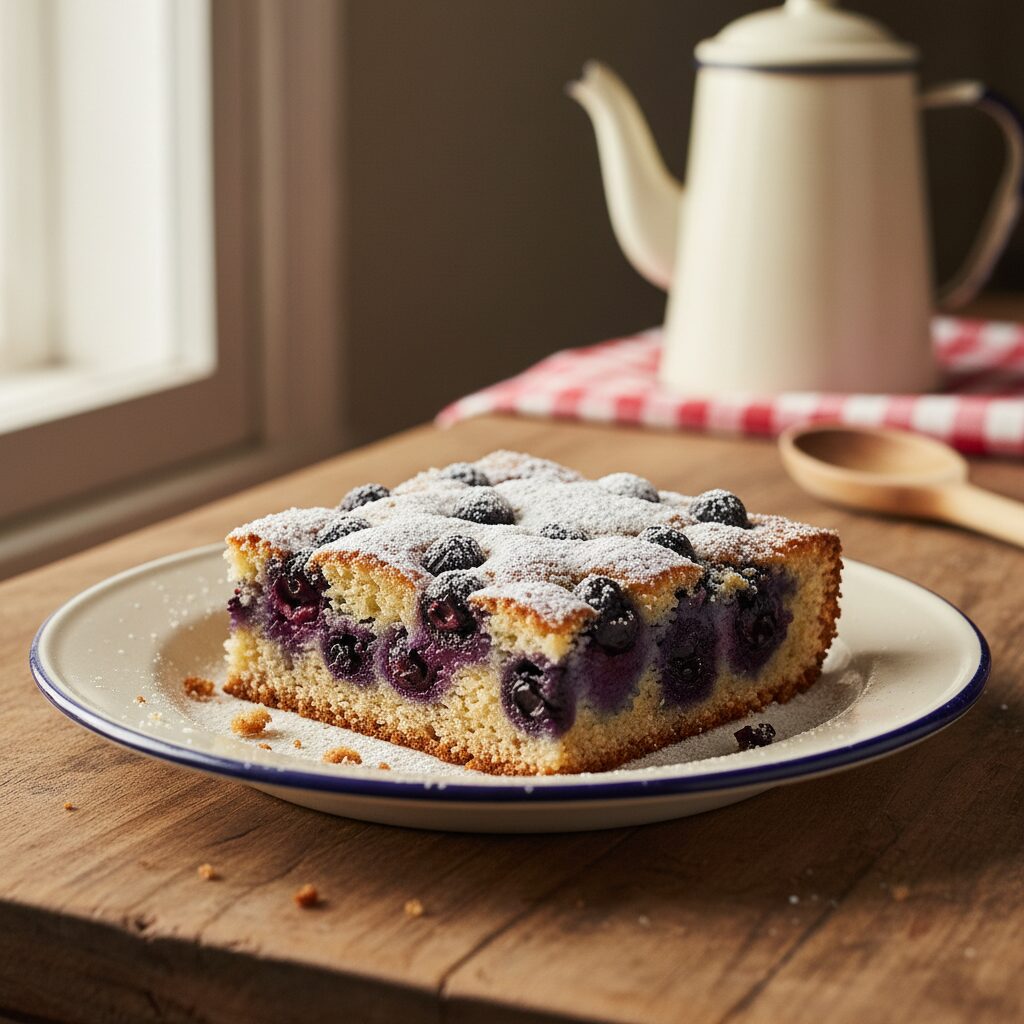 Wild Blueberry Cake — New Brunswick, Canada