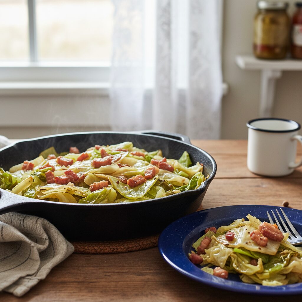 Cabbage with Salt Pork — Newfoundland and Labrador, Canada