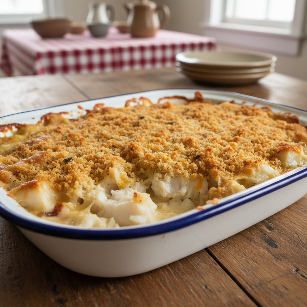 Cod au Gratin — Newfoundland and Labrador, Canada