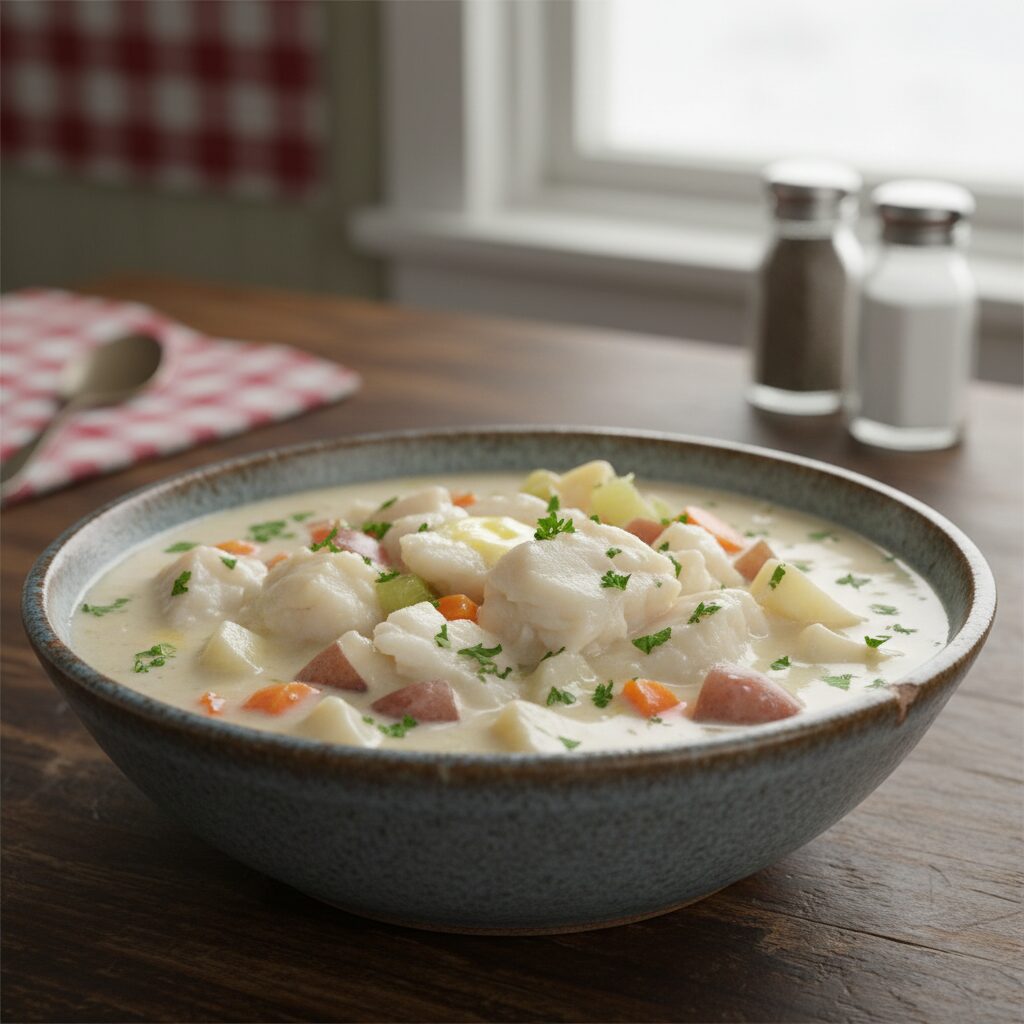 Newfoundland Cod Chowder โ Newfoundland and Labrador, Canada