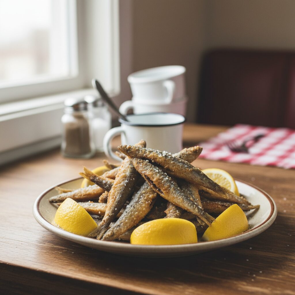 Fried Capelin — Newfoundland and Labrador, Canada