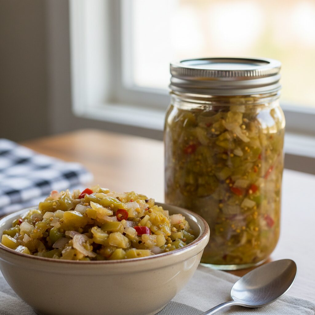 Green Tomato Chow Chow โ Newfoundland and Labrador, Canada