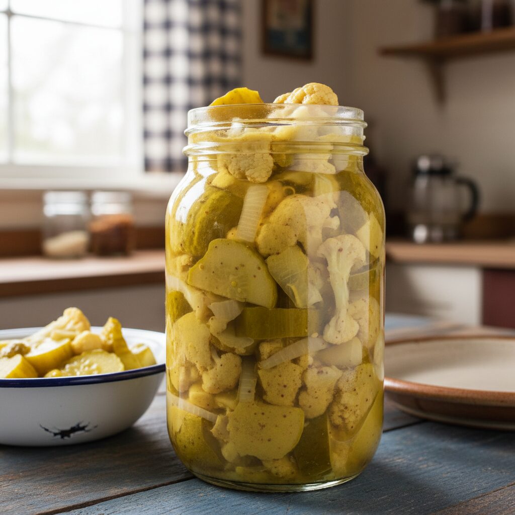 Mustard Pickles — Newfoundland and Labrador, Canada