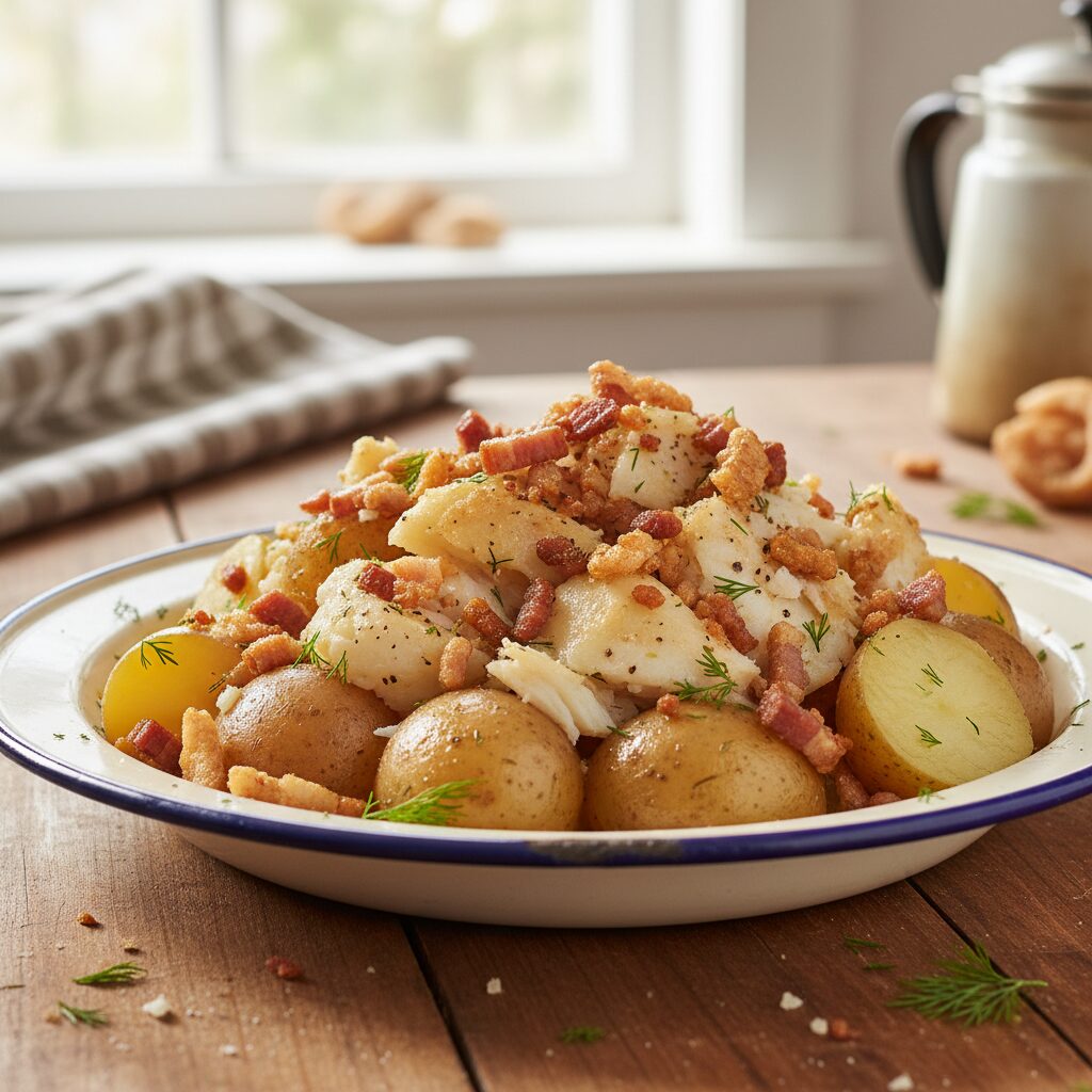 Salt Fish and Potatoes — Newfoundland and Labrador, Canada
