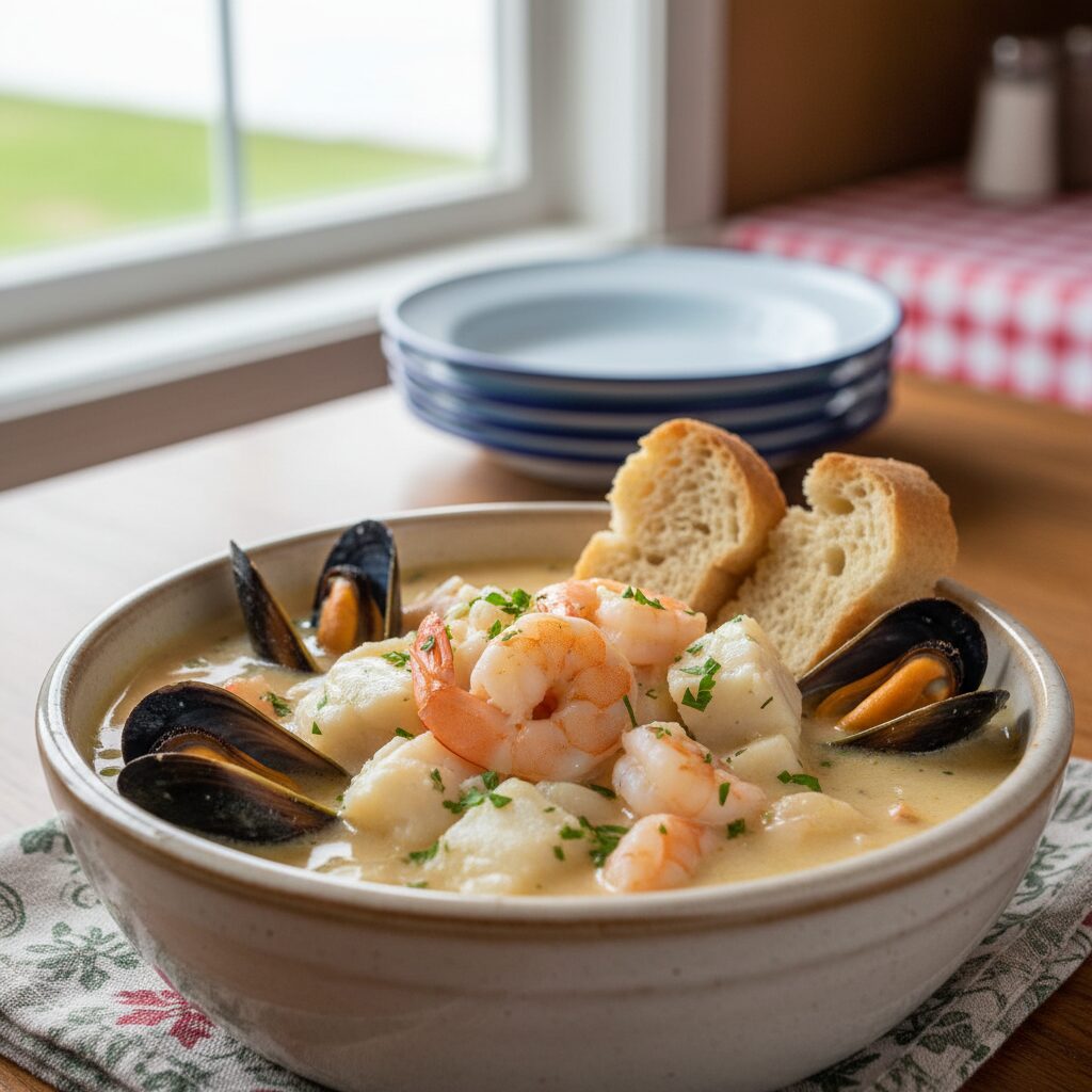 Newfoundland Seafood Chowder — Newfoundland and Labrador, Canada