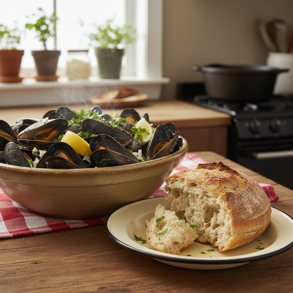 Steamed Mussels — Newfoundland and Labrador, Canada
