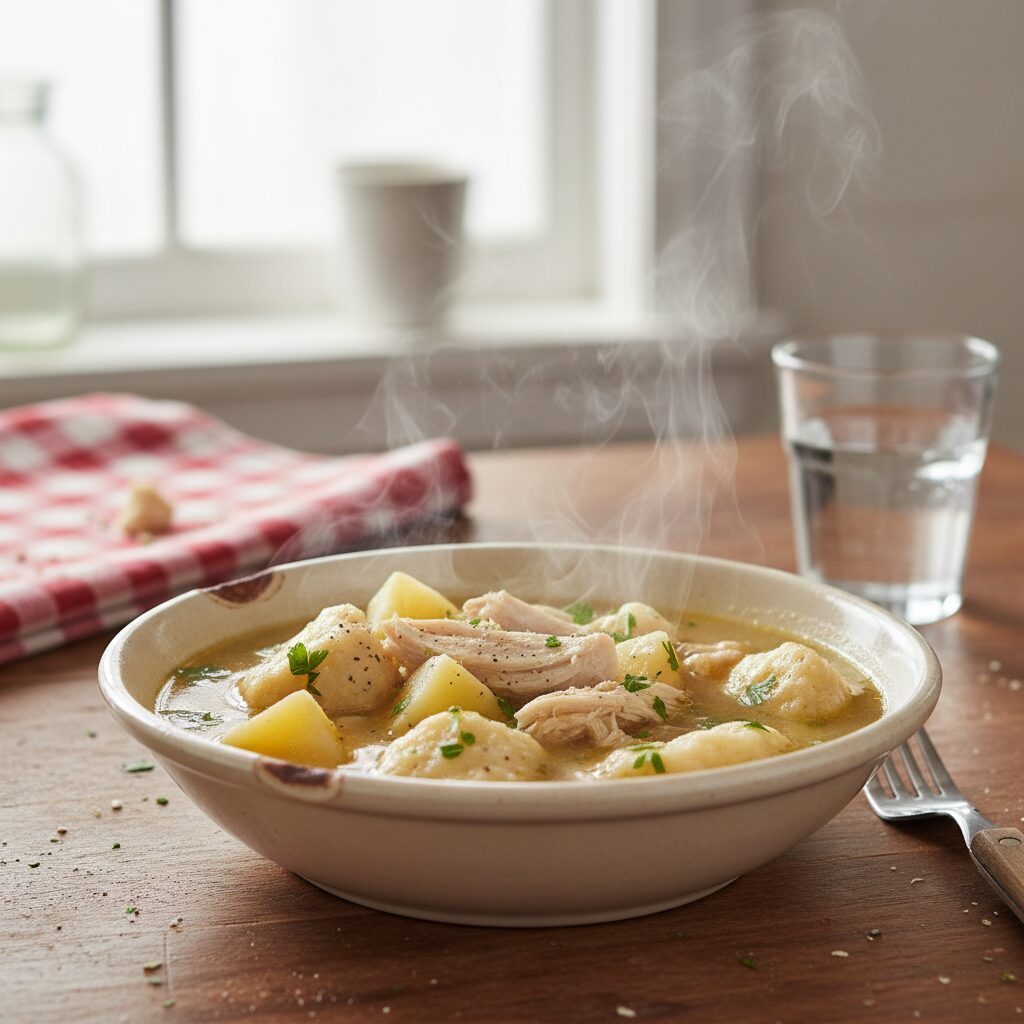 Acadian Chicken Fricot — Nova Scotia, Canada