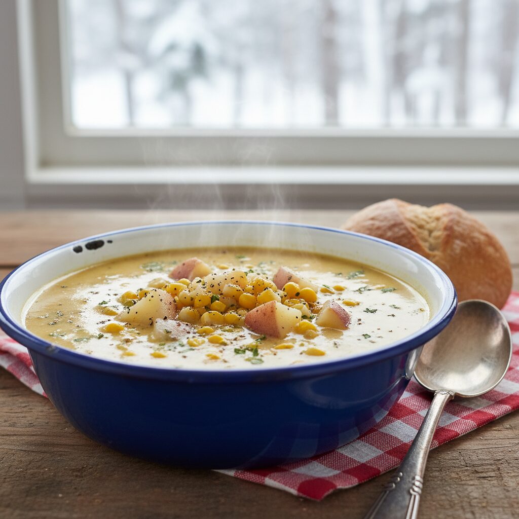 Farmhouse Corn Chowder — Nova Scotia, Canada