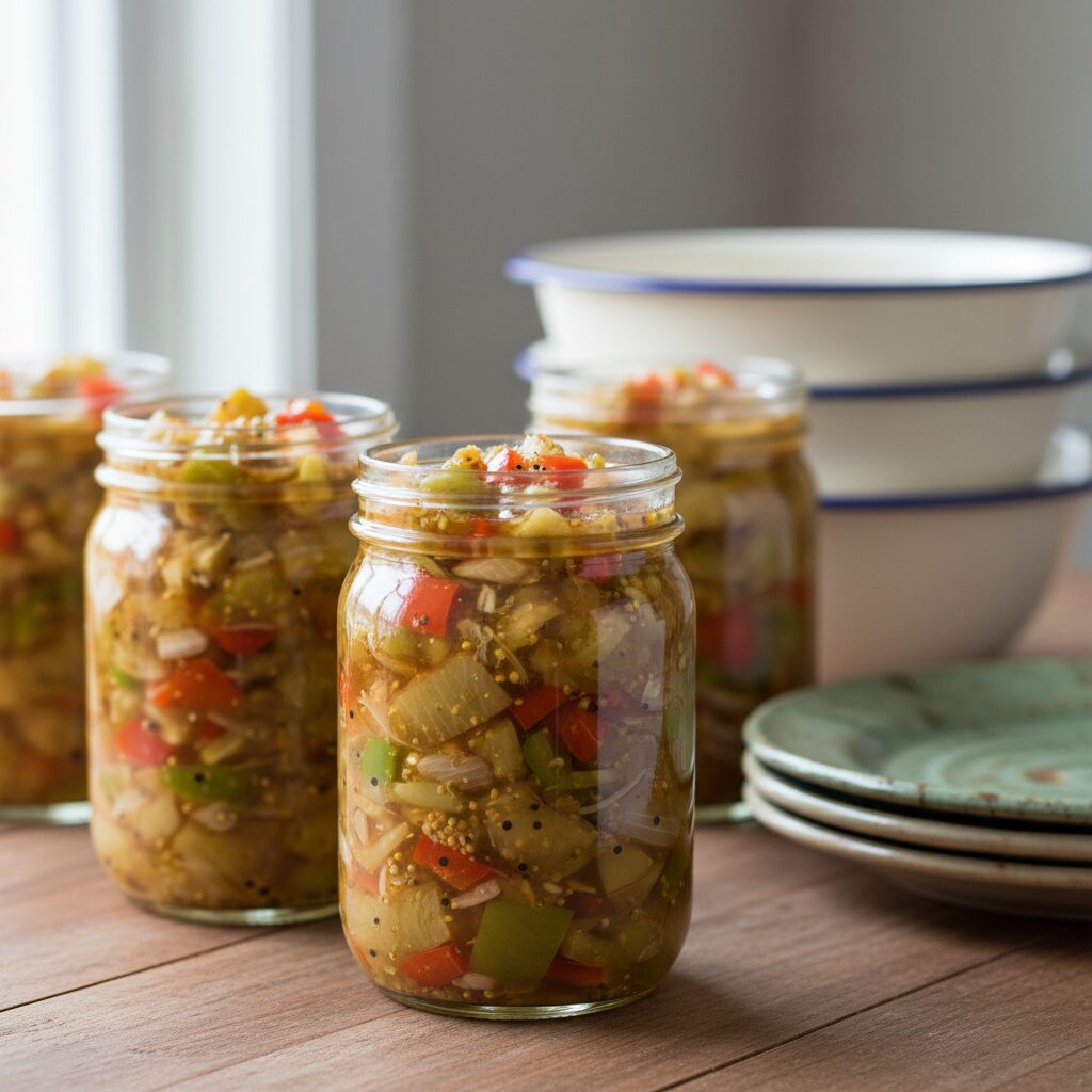 Green Tomato Chow Chow — Nova Scotia, Canada