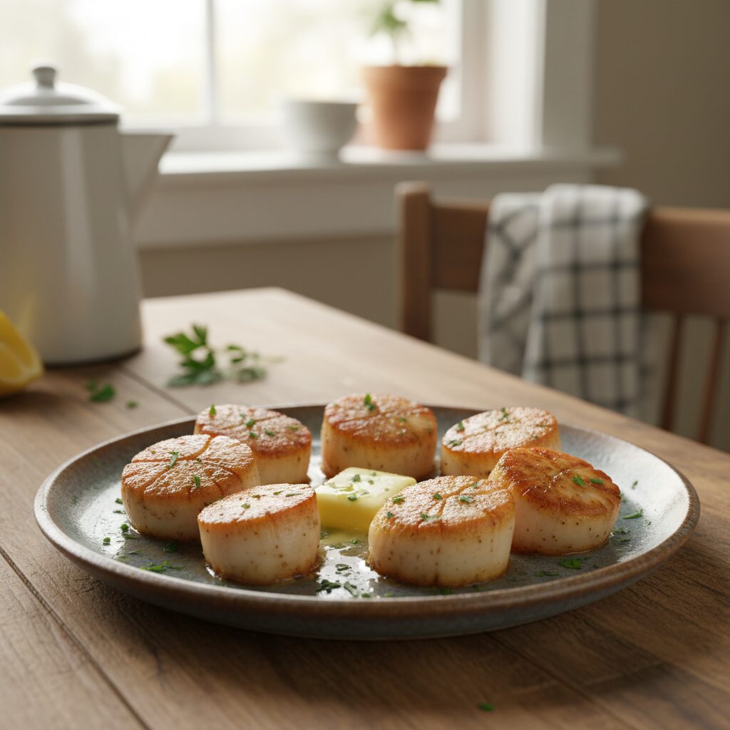 Pan-Seared Digby Scallops — Nova Scotia, Canada