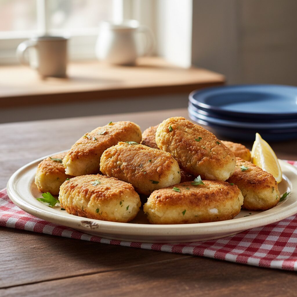 Salt Cod Cakes — Nova Scotia, Canada