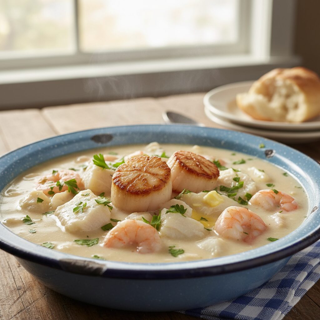 Nova Scotia Seafood Chowder — Nova Scotia, Canada