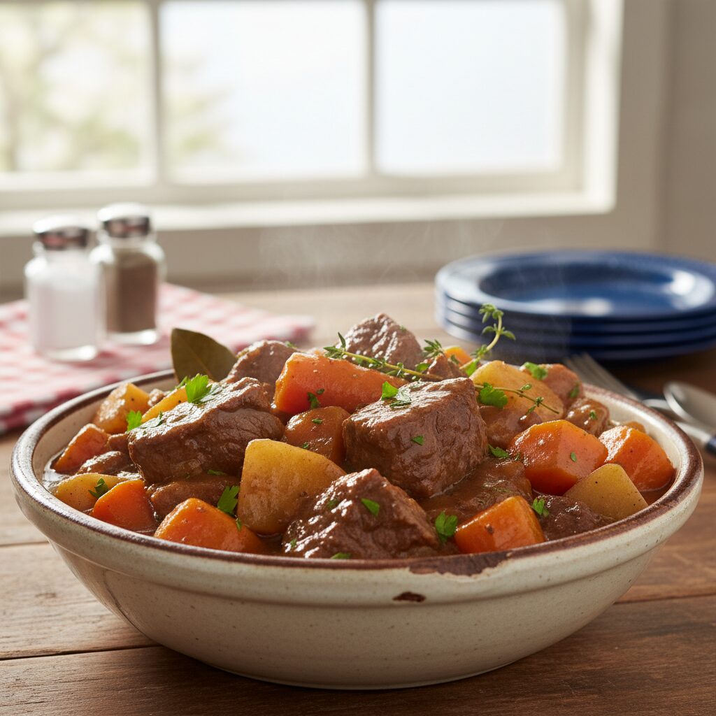 Beef Stew with Root Vegetables — Northwest Territories, Canada