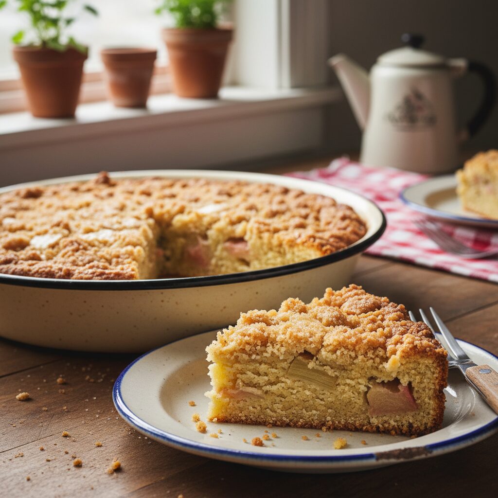 Northern Rhubarb Cake — Northwest Territories, Canada