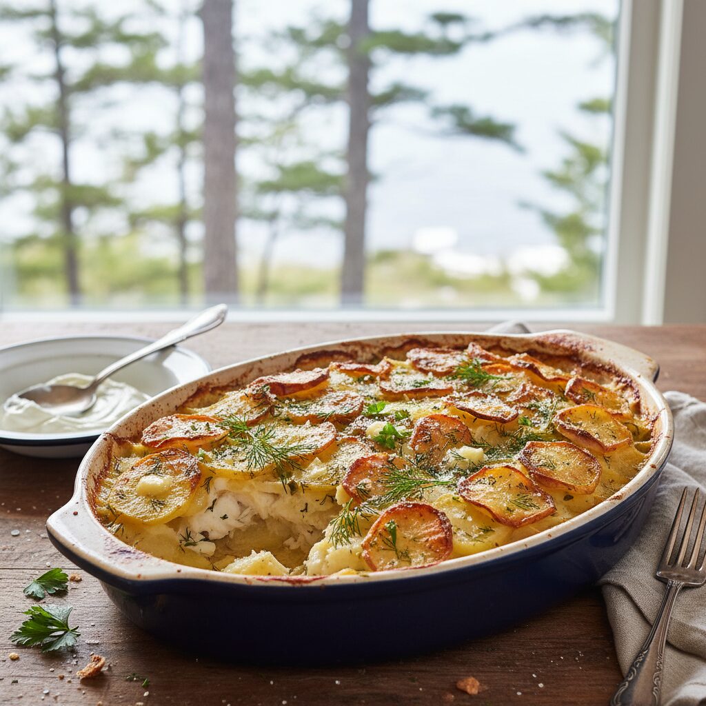 Fish and Potato Bake — Nunavut, Canada