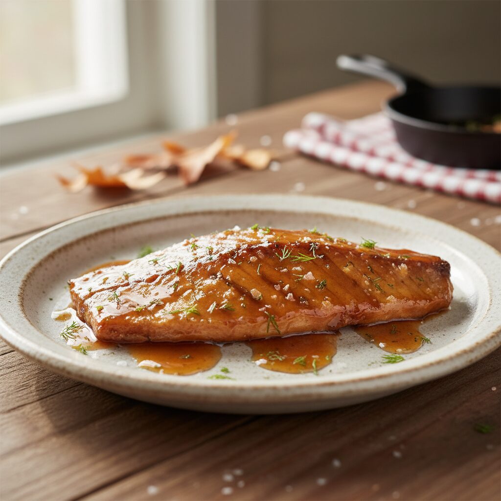 Maple-Glazed Arctic Char — Nunavut, Canada