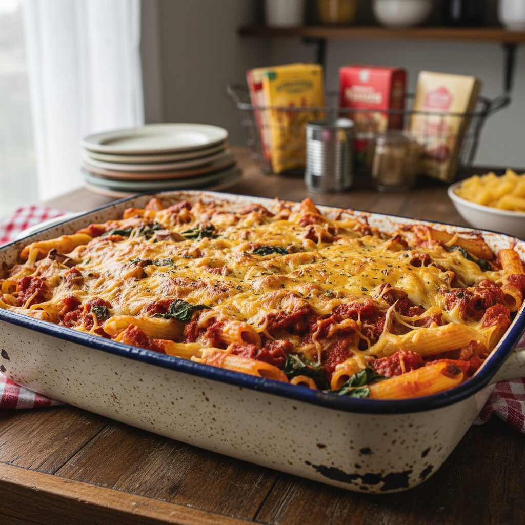 Pantry Pasta Bake — Nunavut, Canada