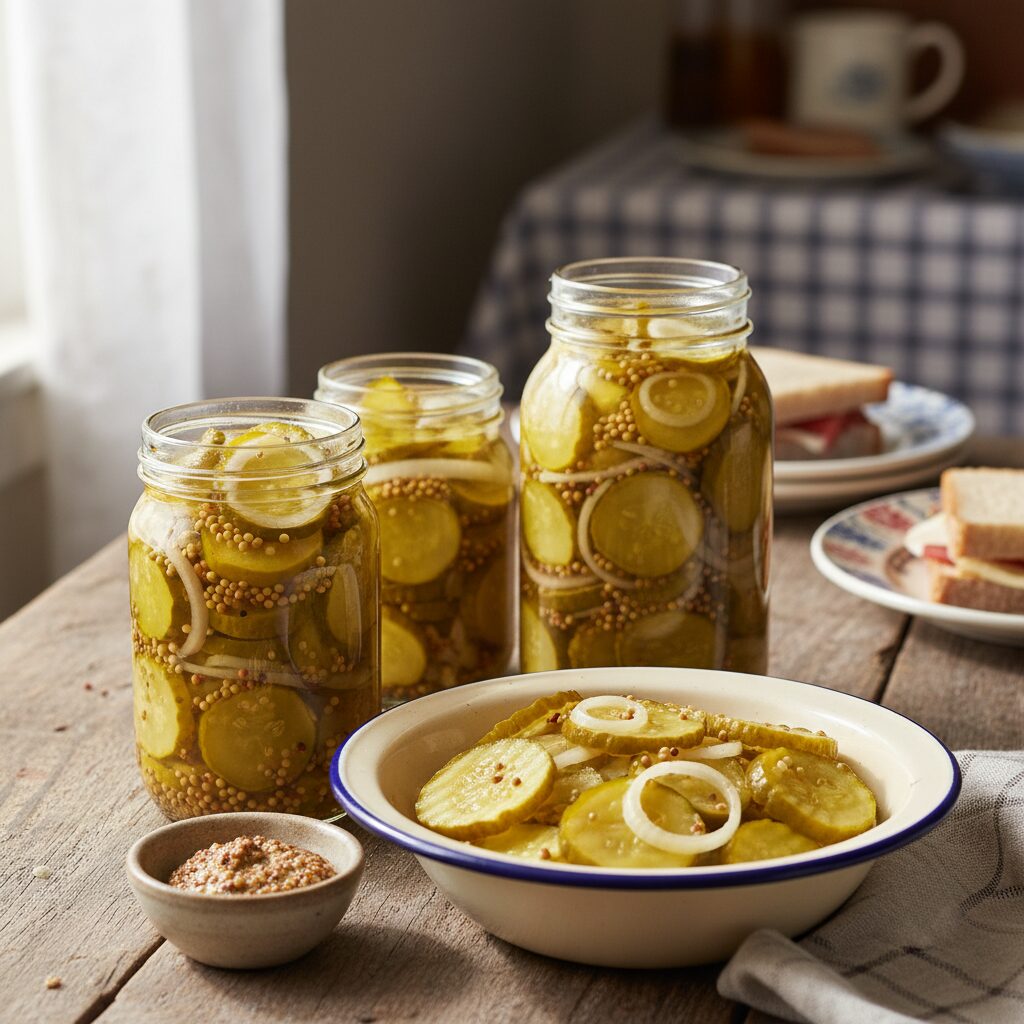 Bread and Butter Pickles — Ontario, Canada