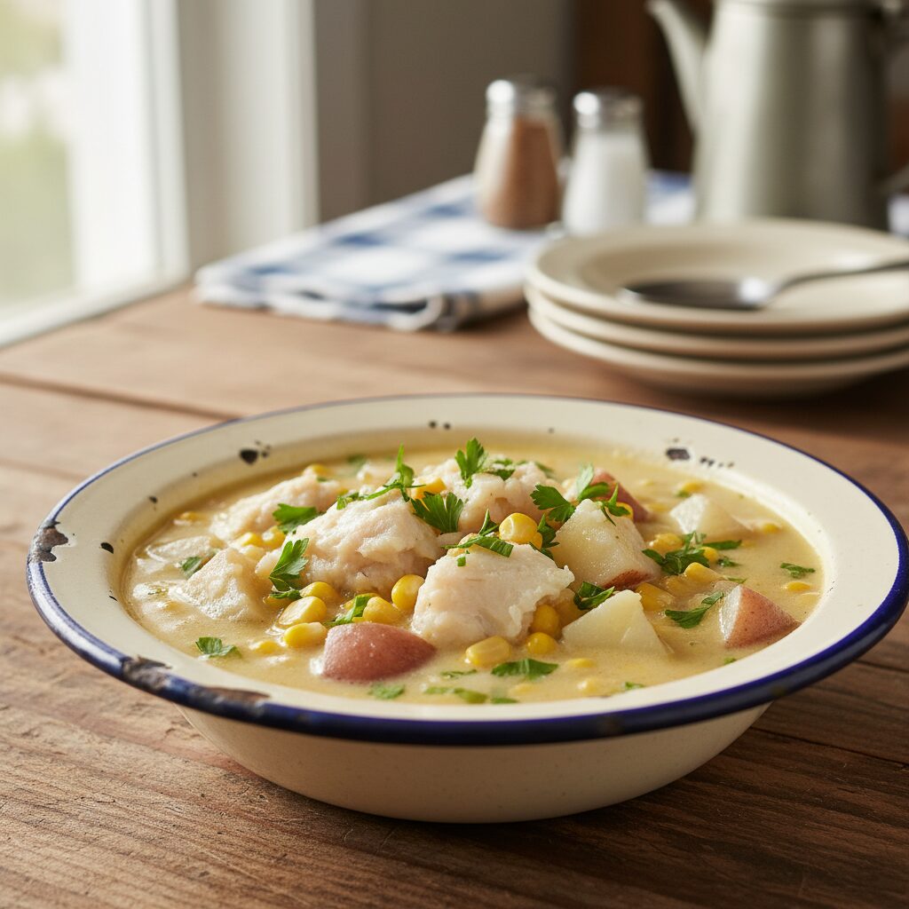 Great Lakes Fish Chowder โ Ontario, Canada