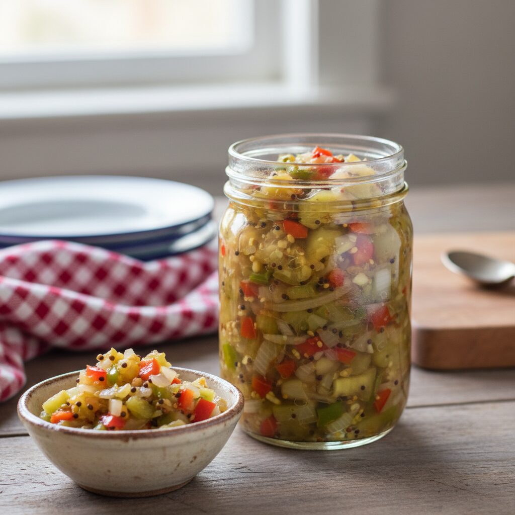 Green Tomato Chow Chow — Ontario, Canada