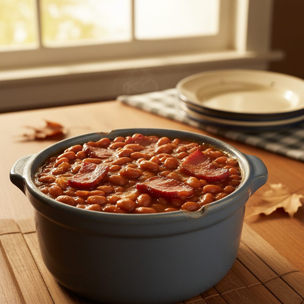 Maple Baked Beans โ Ontario, Canada