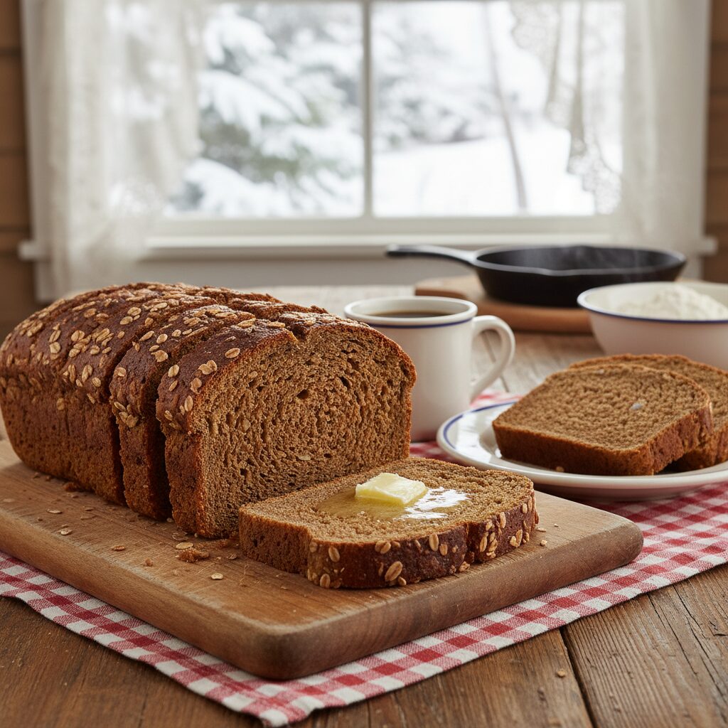 Oatmeal Brown Bread โ Ontario, Canada