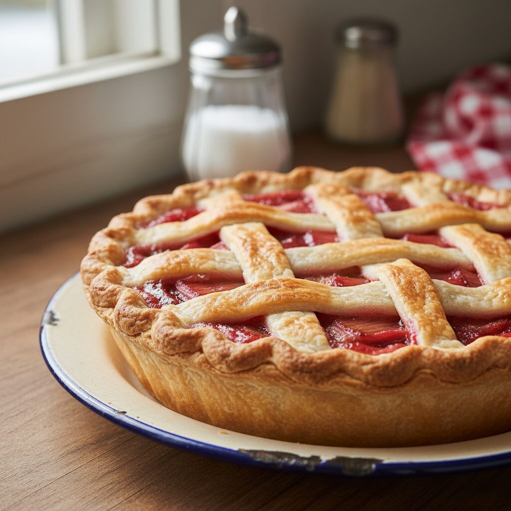 Rhubarb Pie โ Ontario, Canada