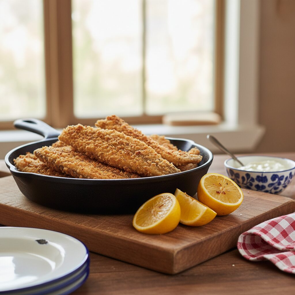Shore Lunch Pickerel โ Ontario, Canada