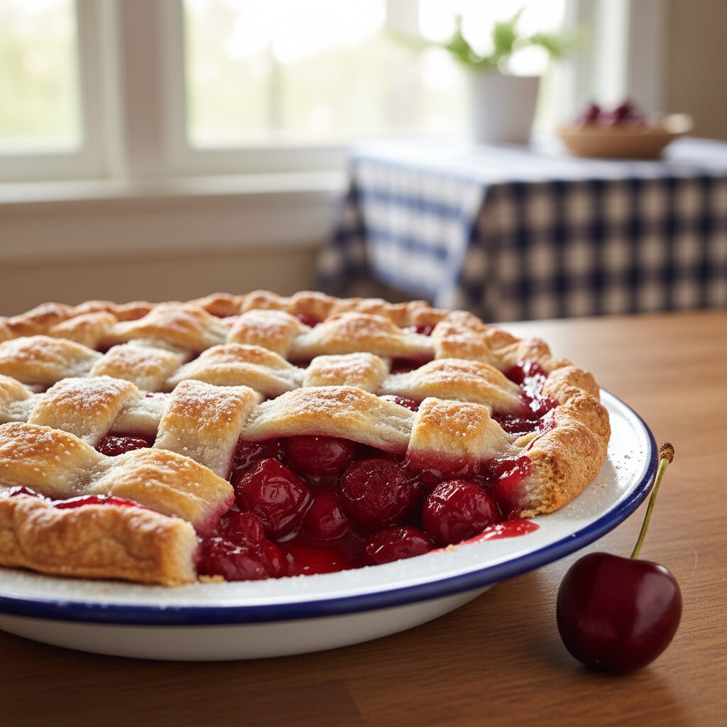 Niagara Sour Cherry Pie โ Ontario, Canada