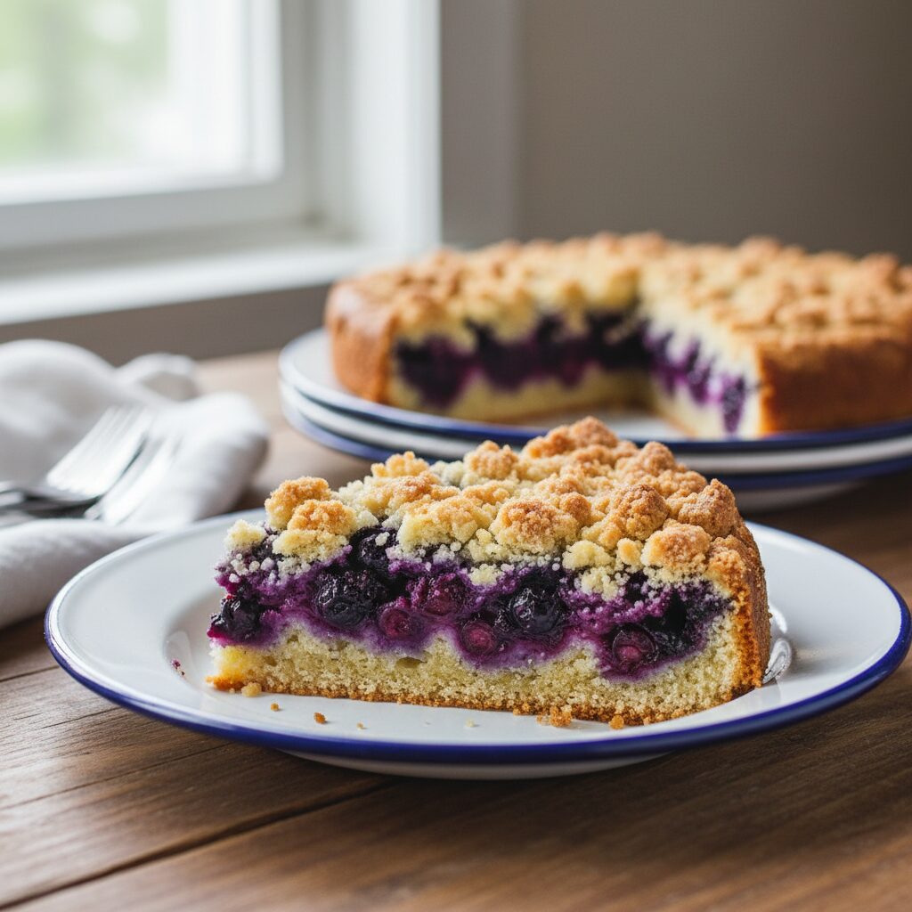 Wild Blueberry Buckle โ Ontario, Canada