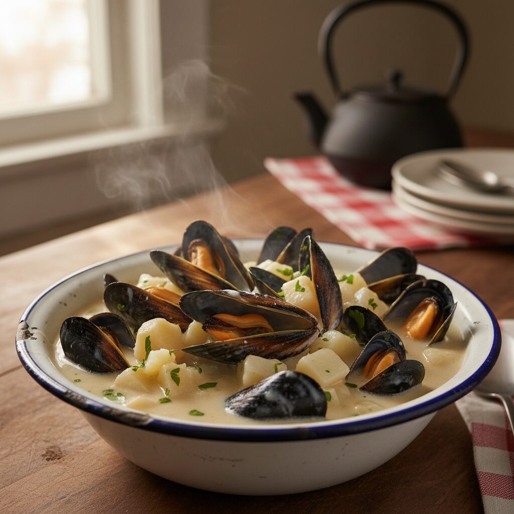 PEI Mussel Chowder — Prince Edward Island, Canada