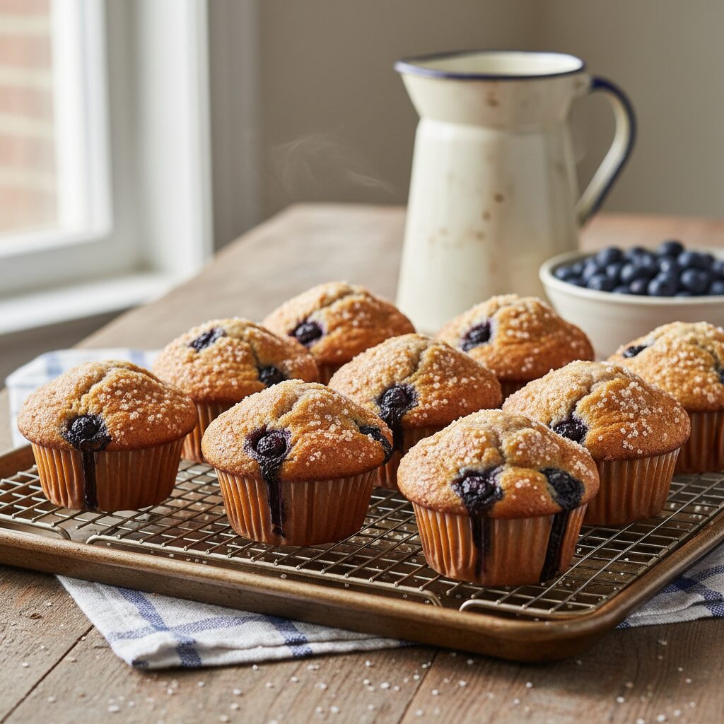Wild Blueberry Muffins — Prince Edward Island, Canada