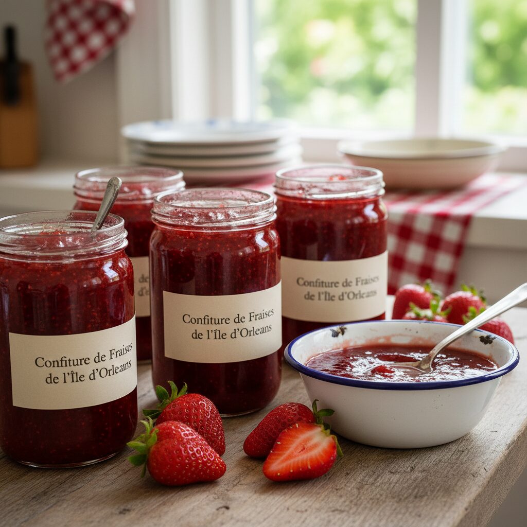 Confiture de Fraises de l'Île d'Orléans — Quebec, Canada