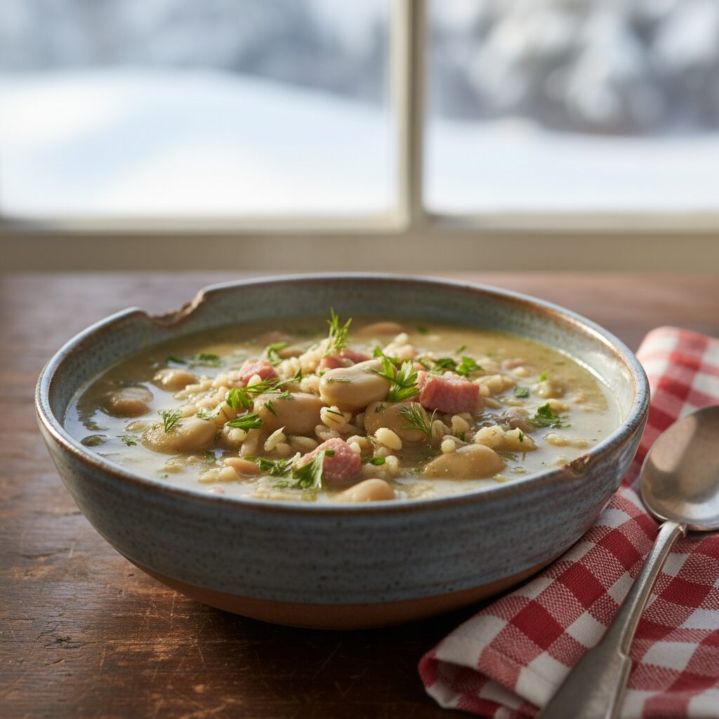 Soupe aux Gourganes — Quebec, Canada