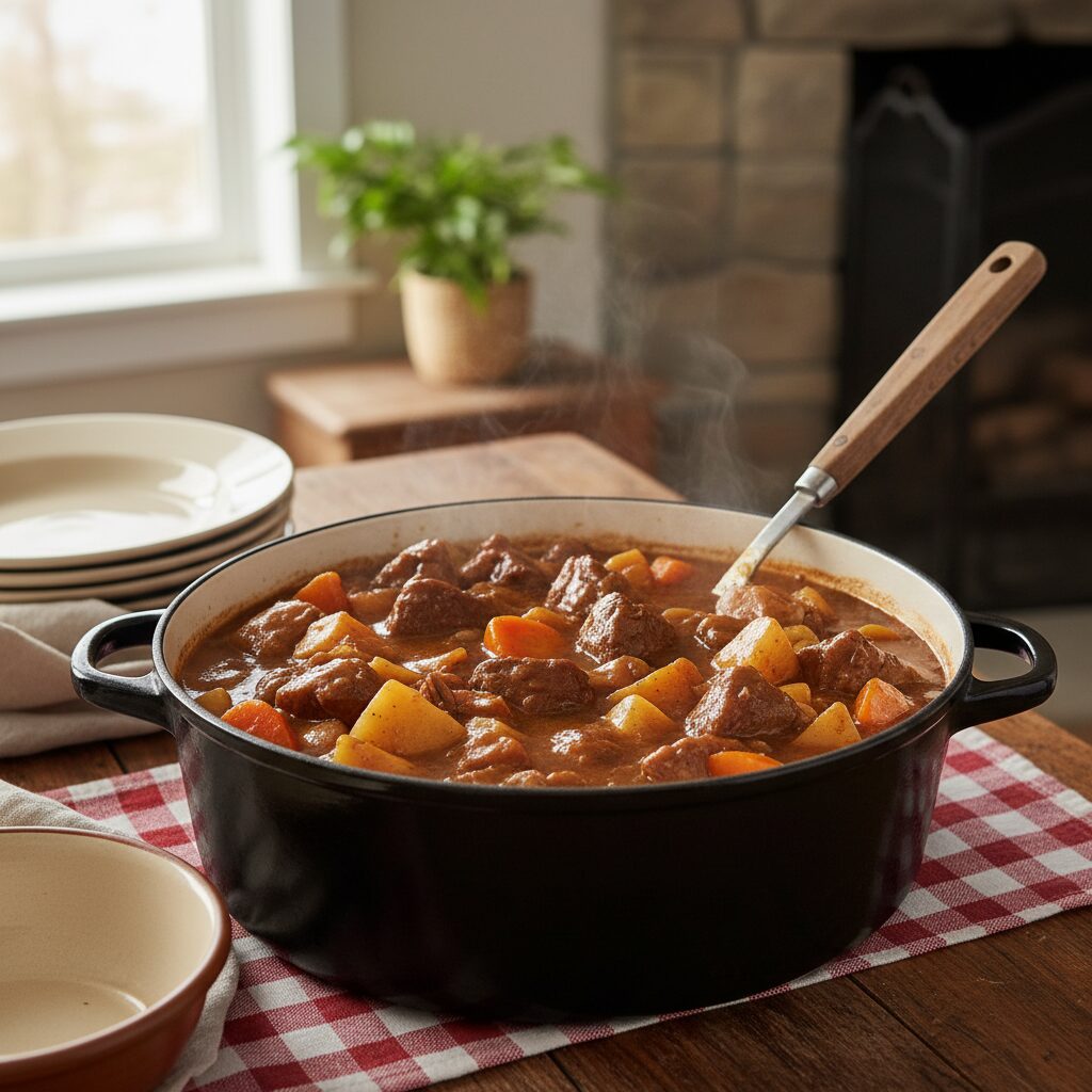 Prairie Beef Stew with Root Vegetables — Saskatchewan, Canada