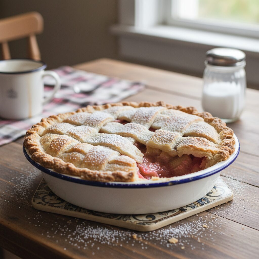 Rhubarb Pie — Saskatchewan, Canada
