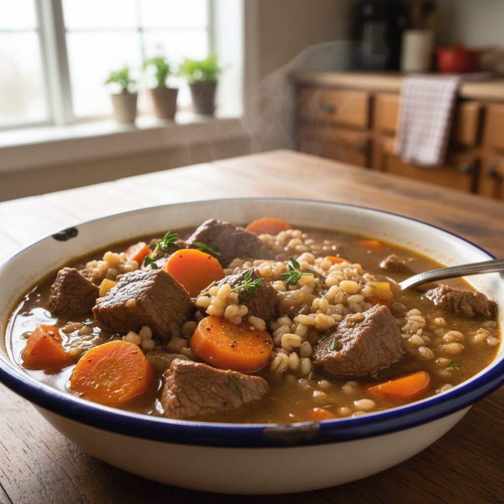 Beef and Barley Stew — Yukon, Canada
