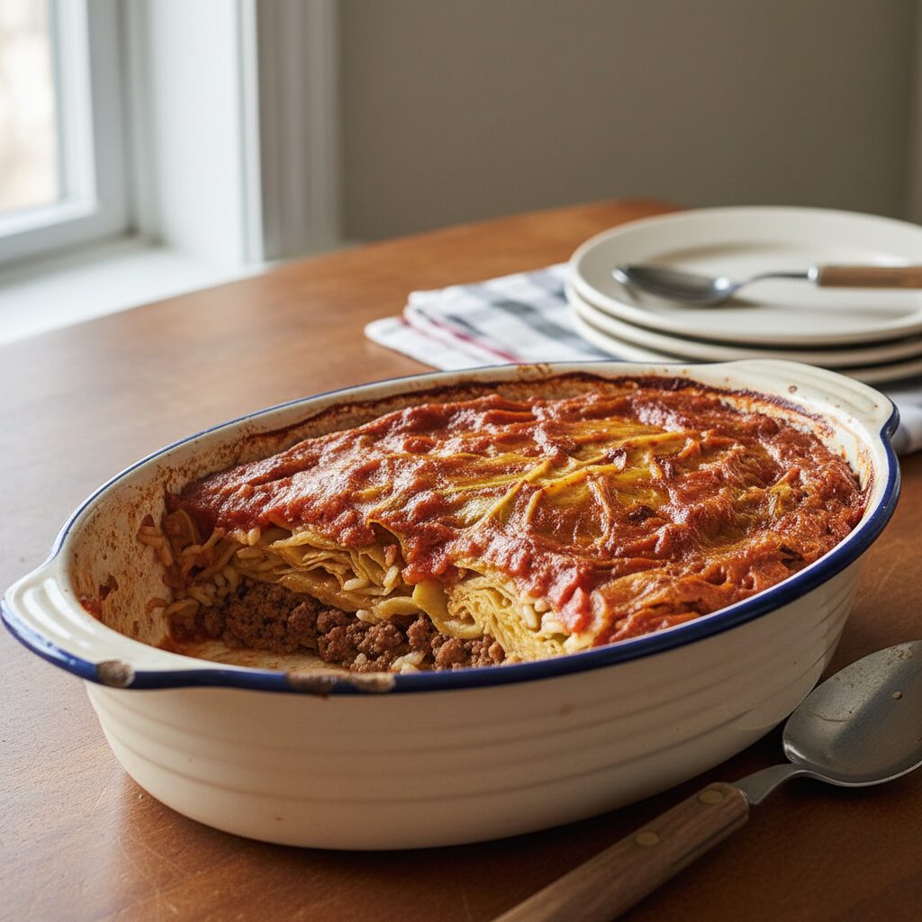 Cabbage Roll Casserole โ Yukon, Canada