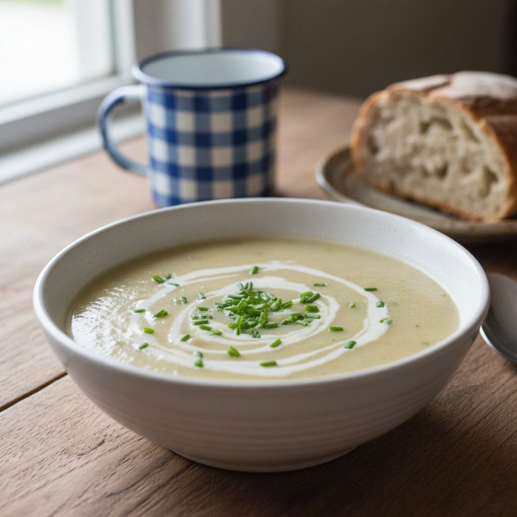Potato and Leek Soup โ Yukon, Canada