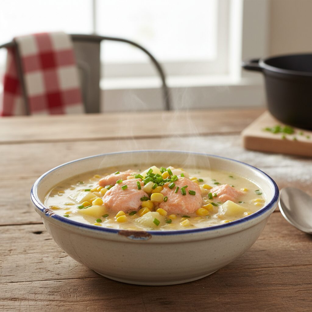 Salmon Chowder — Yukon, Canada