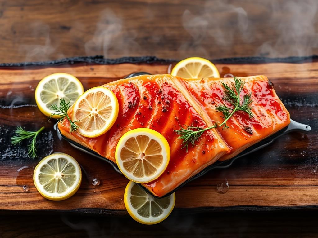 Cedar-Planked Columbia River Salmon β Oregon, United States