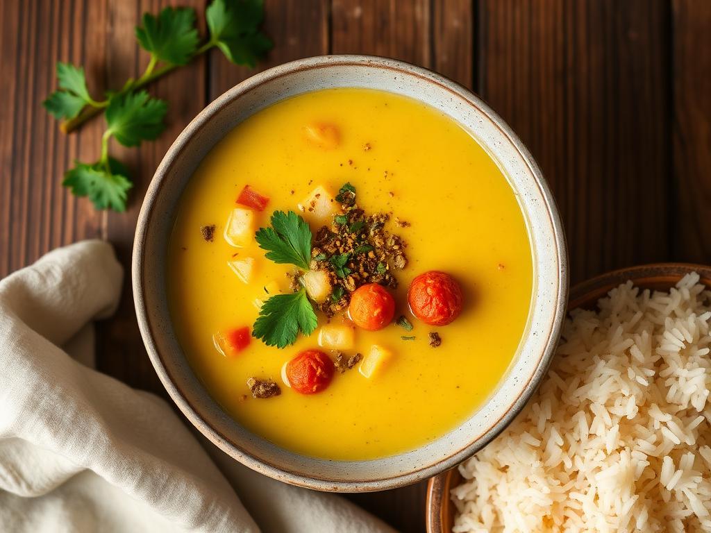 Chhattisgarhi Aamat Vegetable Kadhi — Chhattisgarh, India