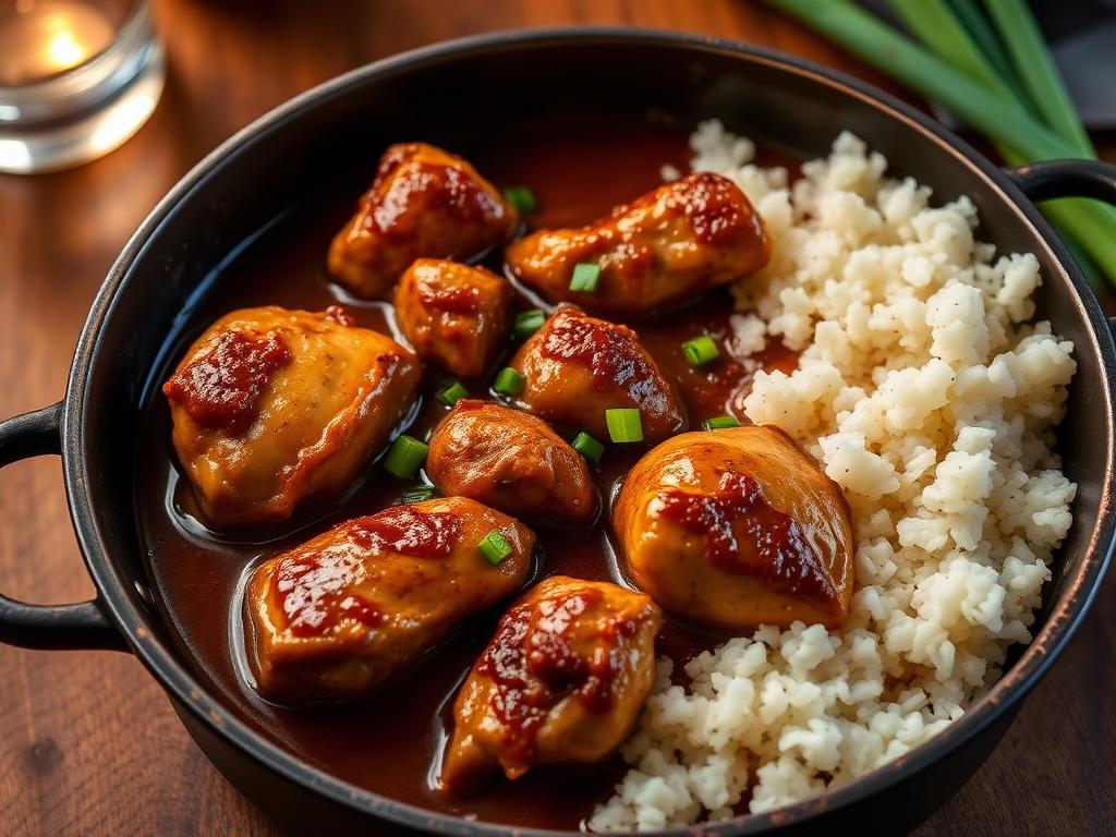 Cajun Chicken Fricassée — Louisiana, United States