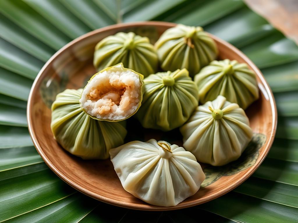 Apigigi (Coconut Rice Flour Dumplings) β Northern Mariana Islands, United States