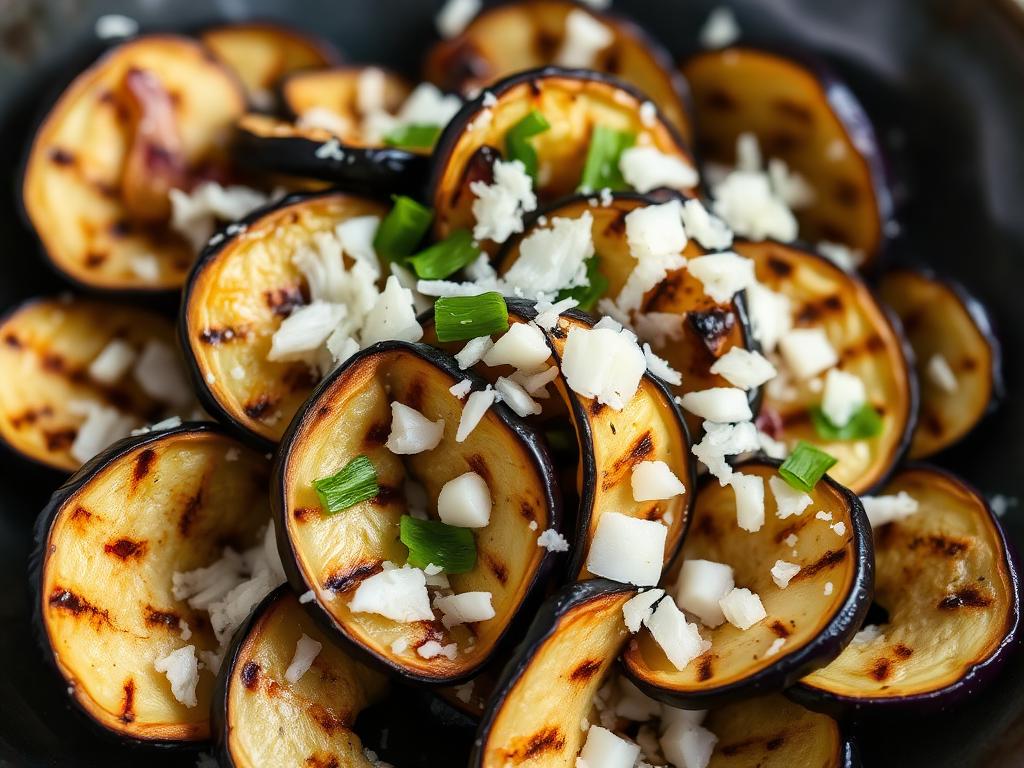 Guiguidas (Grilled Eggplant with Coconut Ginamu) β Northern Mariana Islands, United States