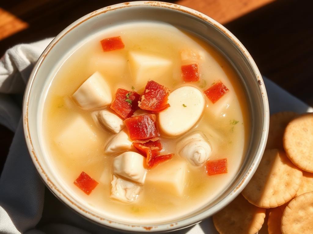 Connecticut Clear Clam Chowder — Connecticut, United States