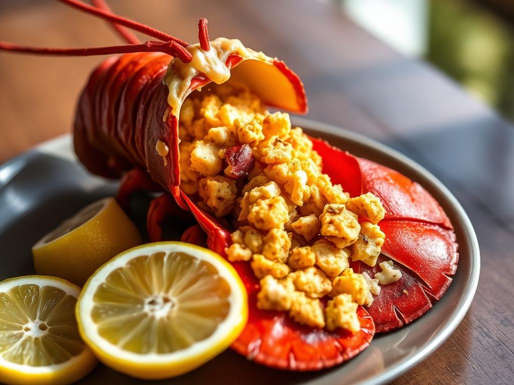 Mystic-Style Baked Stuffed Lobster — Connecticut, United States
